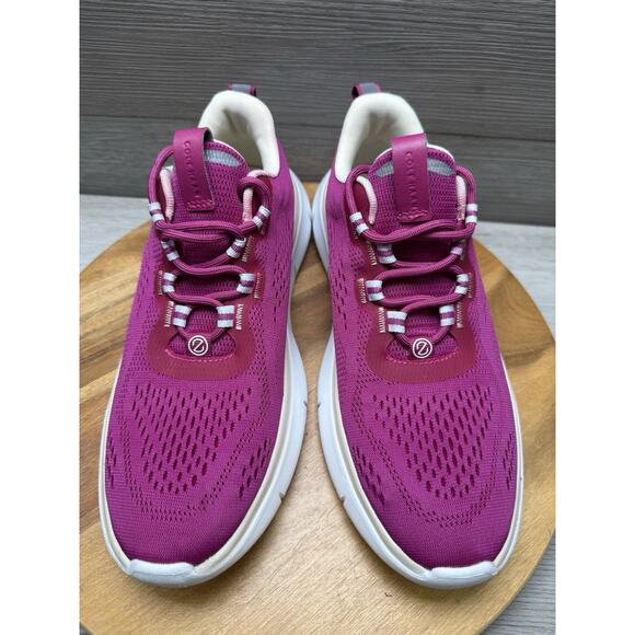Cole Haan Women's Zerogrand Journey Runner Sneaker FUSCHIA PINK Size 8.5 - Picture 4 of 9